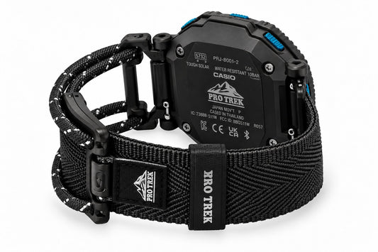 CASIO PRO TREK BLACK & BLUE