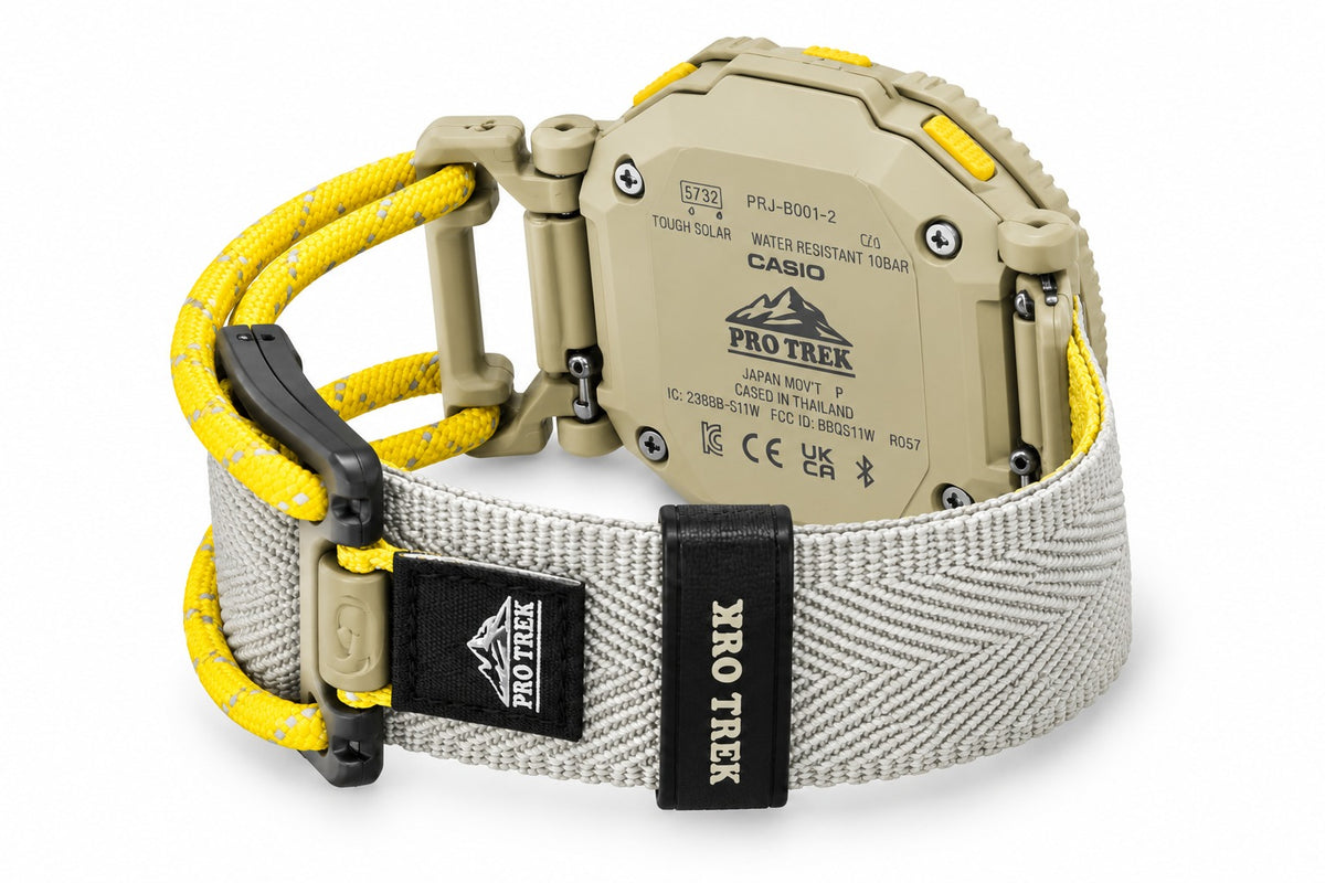 CASIO PRO TREK Sand Beige & Grey Colour