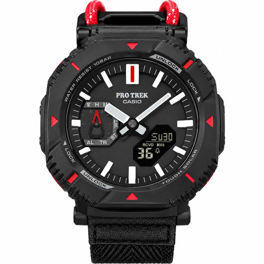 CASIO PROTREK PRJ-B001B-3 BLACK RED