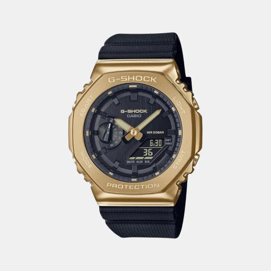 G-Shock Men Quartz Black Dial Analog-Digital Resin Watch G1278